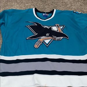 Old San Jose Sharks Jersey